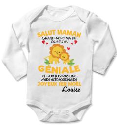 SALUT MAMAN ! JOYEUX 1ER NOEL