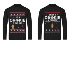 US - PUT COOKIE CHRISTMAS SHIRT HUSBAND-WIFE