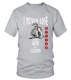 I Never Loser Viking Motivation Quote for Norse Warriors