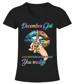 December Girl Knows More Than She Says