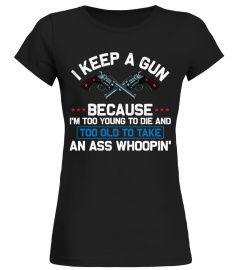 I Keep a Gun - Guns Lover shirt