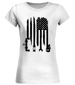 Plumber USA Flag T-Shirt Plumber American Flag
