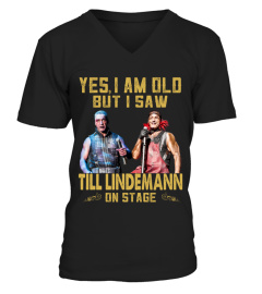 I SAW TILL LINDEMANN ON STAGE