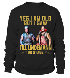 I SAW TILL LINDEMANN ON STAGE