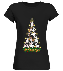 Bull Terrier Lover Christmas Gift T-Shirt