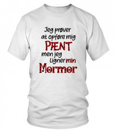 MORMOR- Sød t-shirt til dit barn eller barnebarn