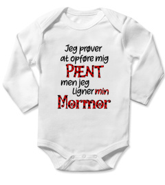 MORMOR- Sød t-shirt til dit barn eller barnebarn