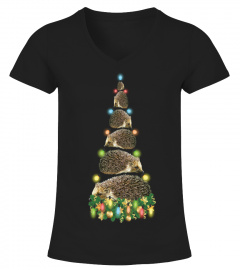 CHRISTMAS TEES FOR HEDGEHOGS LOVER