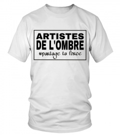Artistes de l'ombre T-shirt  homme blanc/gris