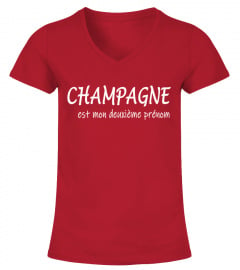 Champagne est mon deuxième prénom