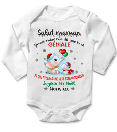 JOYEUX 1ER NOEL MAMAN