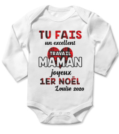 JOYEUX 1ER NOEL MAMAN