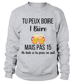 Tu peux boire 1 bière