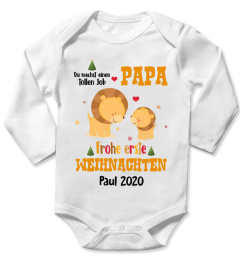 FROHE ERSTE WEIHNACHTEN, PAPA