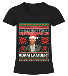 ALL I WANT FOR CHRISTMAS IS ADAM LAMBERT