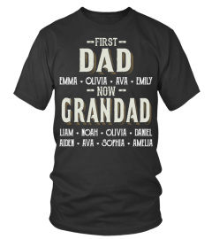 First Dad - Now Grandad - Personalized Names - Favitee