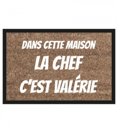 Paillasson Chef Valérie