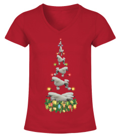 CHRISTMAS TEES FOR S POODLE LOVERS
