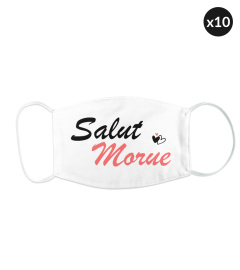 Salut Morue Face Cover - Edition Limitée