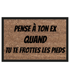 Paillasson Pense à ton ex