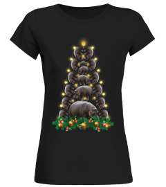 Hippo Lover Christmas T-Shirt