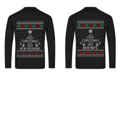 US- 2020 FIRST CHRISTMAS HUSBAND-WIFE Couple Sweaters