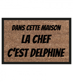 Paillasson Chef Delphine