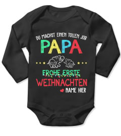 FROHE ERSTE WEIHNACHTEN, PAPA