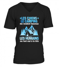 Les chiens & le camping me rendent heureux - Camping