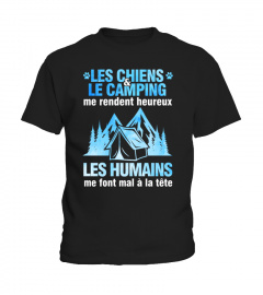 Les chiens & le camping me rendent heureux - Camping