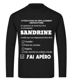 Attestation de déplacement