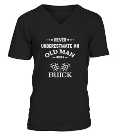 Never underestimate an old man with a Buick shirt