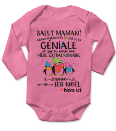 JOYEUX 1ER NOEL MAMAN