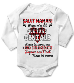 JOYEUX 1ER NOEL MAMAN