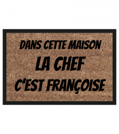 Paillasson Chef Françoise