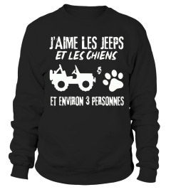 I like jeeps and dogs and maybe 3 people