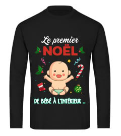 LE PREMIER NOËL DE BÉBÉ À L'INTÉRIEUR.