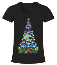 Christmas t-shirt for Dolphin lovers