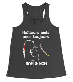 Meilleurs amis pour toujours "nom et nom" - Cats