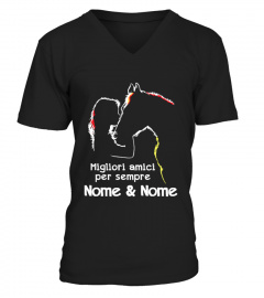 Migliori amici per sempre "nome e nome" - Horse