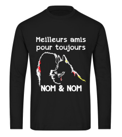 Meilleurs amis pour toujours "nom et nom" - Dogs