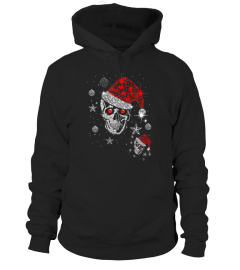 Skull Diamond with Santa Hat Gift Christmas