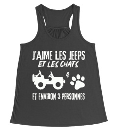 I like jeeps and cats and maybe 3 people