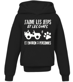I like jeeps and cats and maybe 3 people