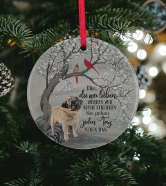 Pug Those we love don't go away they walk beside us every day