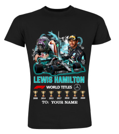 Lewis Hamilton Champions 2020