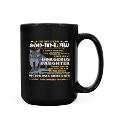 US - MUG TO MY DEAR SON-IN-LAW-MIL