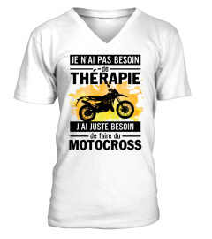 T Shirt Moto Cross Thérapie