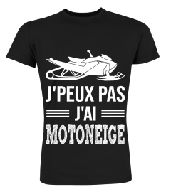 J'peux pas j'ai Motoneige