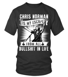 CHRIS NORMAN IS MY ESCAPE FROM ALL BULLSHIT IN LIFE